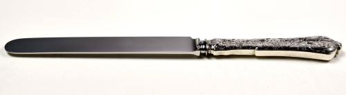 Tiffany salad knife in the Persian pattern.