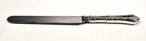 Tiffany salad knife in the Persian pattern.