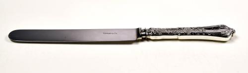 Tiffany salad knife in the Persian pattern.