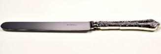 Tiffany salad knife in the Persian pattern.
