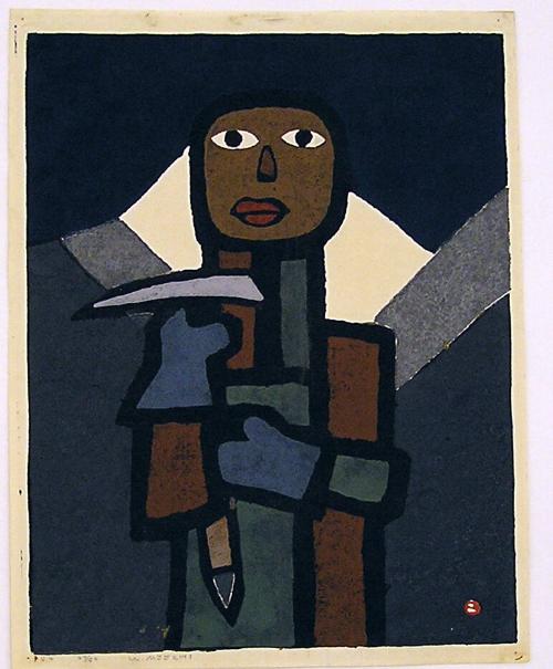 Mountaineer with Pick