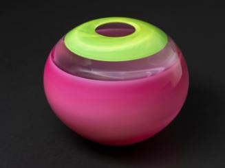 © Sonja Blomdahl

Sonja Blomdahl (American, born 1952)
Rose/Chartreuse, 2002
Blown glass
O…