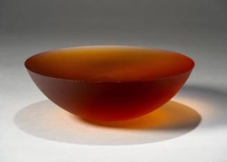 František Vízner (Czech, 1936 - 2011)
Gold Bowl, 1994
Glass
Overall: 4 × 11 × 11 in. (10.2 ×…