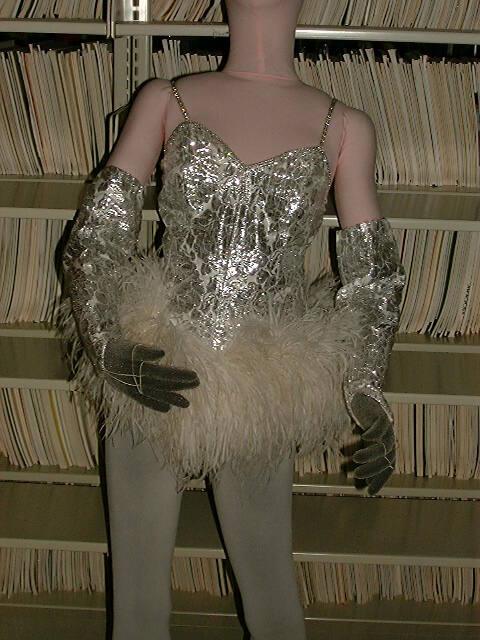 Lady's costume from Swinging Aerial act worn by Mrs. Ernst Keller of the Del-Raes