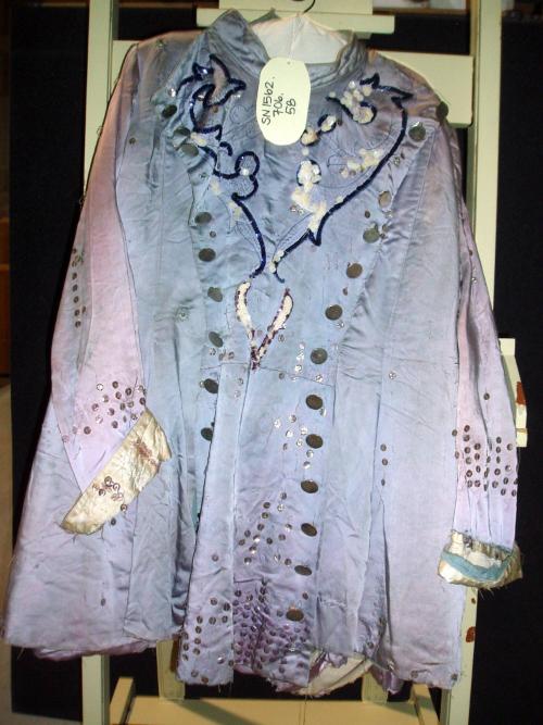 Blue spec jacket