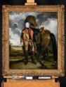 Painting in frame after conservaiton treatment. 2-2024