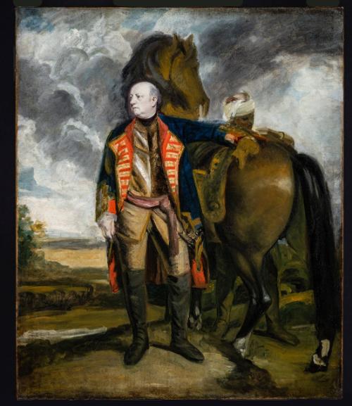 Painting after conservation treatment completed in 2-2024