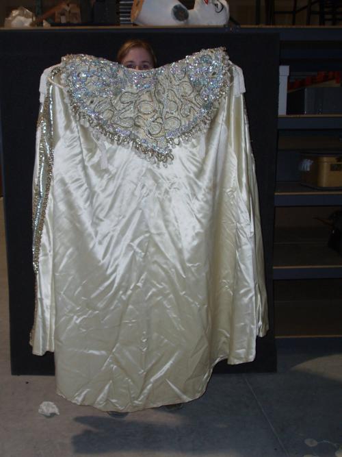 Cape worn by Fay Alexander