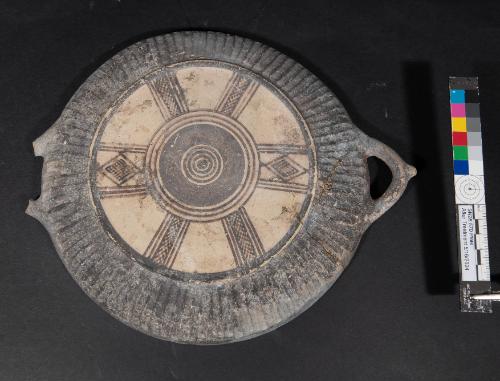 Black Slip Painted dish