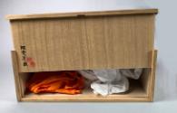 Box with opening showing