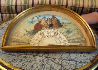 Untitled Fan in display case