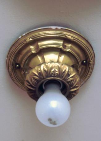 Flush Mounted Ceiling Fixture with One Socket