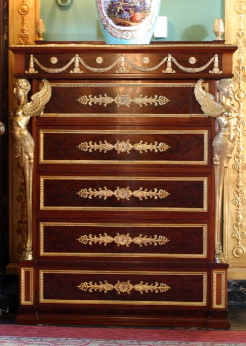 Empire Style Mahogany Chiffonier, SN1356