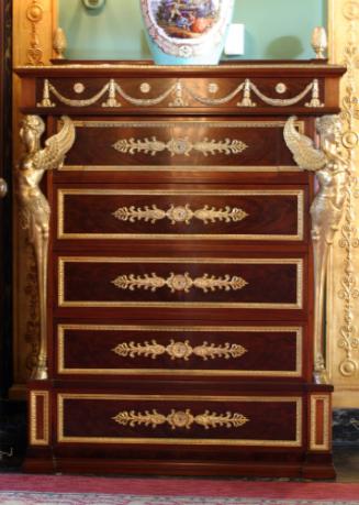Empire Style Mahogany Chiffonier, SN1356