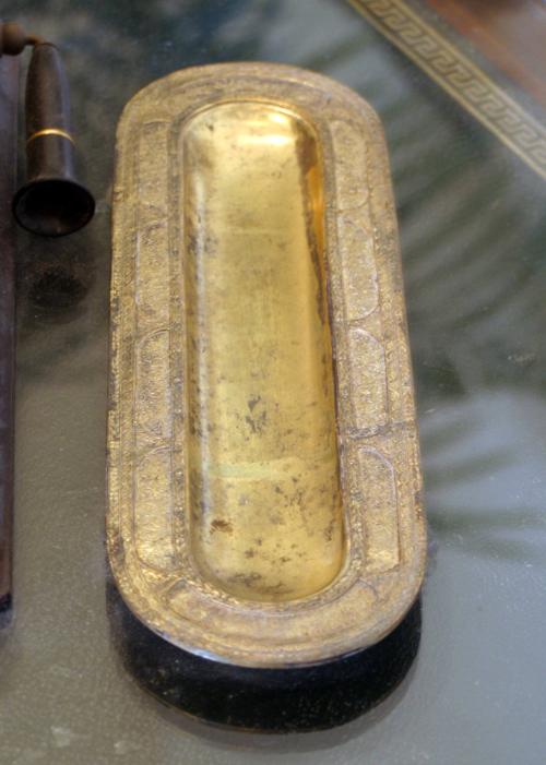 Pen tray - part of Gilded desk set