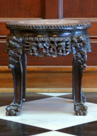 Plant stand with Marble