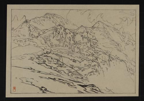 Jungfrau [preparatory drawing]
