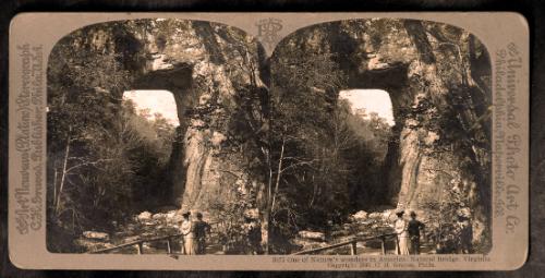 5651.  One of Nature's wonders in America.  Natural Bridge, Virginia.