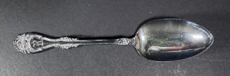 William Rogers Serving Spoon in the "Hanover" Pattern