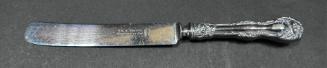 William Rogers Dinner Knife in the "Hanover" Pattern