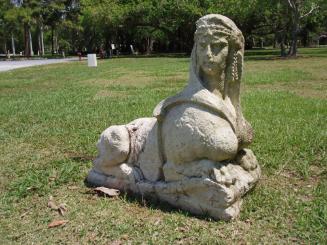 Sphinx facing right