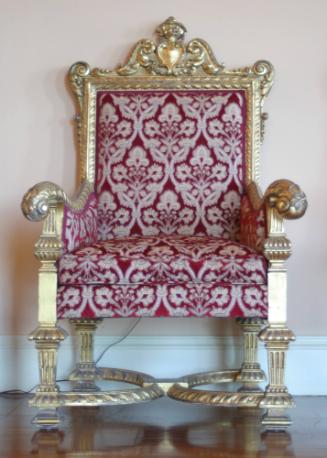 Louis XIV Giltwood Armchair