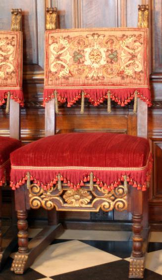 Renaissance Style Oak Chair