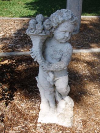 Putto with cornucopia