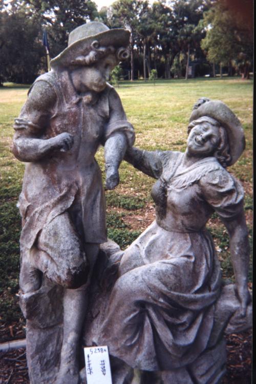 Male and Female Statue