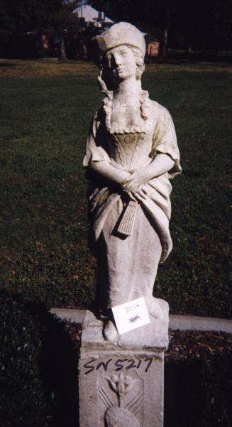 Pastoral Figure-Female with fan