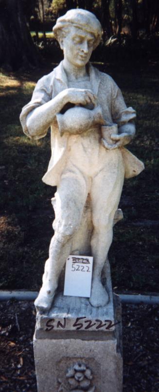 Pastoral Figure- Male with jug and cup