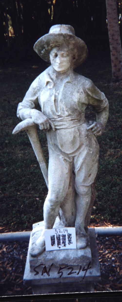 Pastoral Figure- Male Leaning on staff