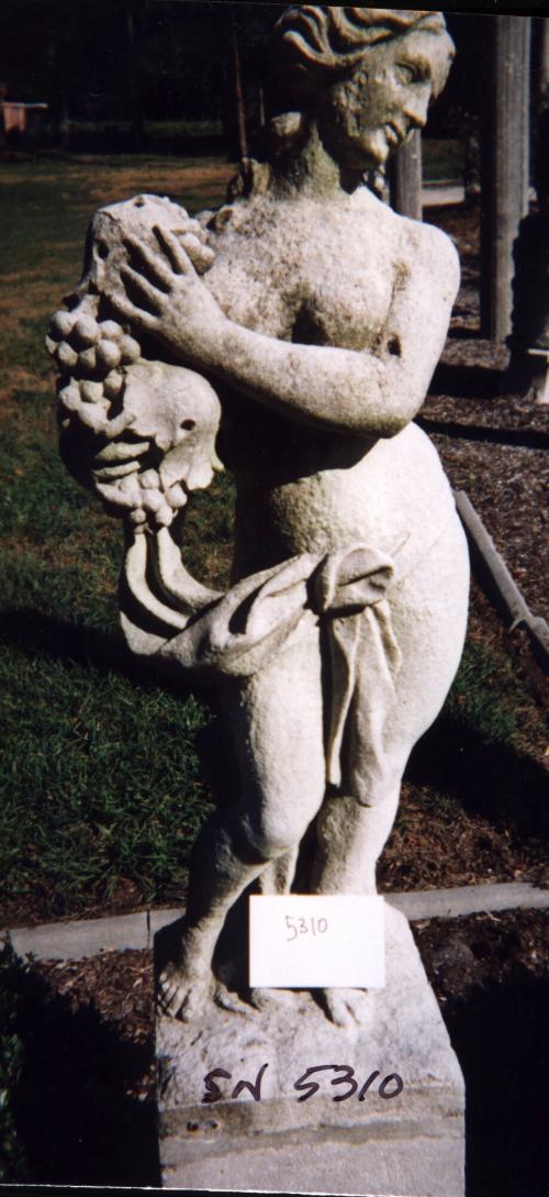 Classical Female figure with Grapes