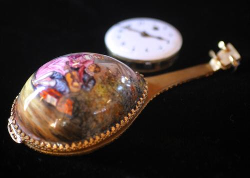 Mandolin-Shaped Watch