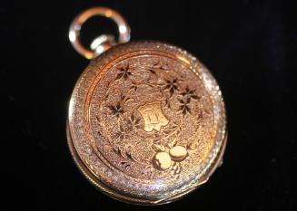 Gold Full Hunter Ladie's Pocket Watch