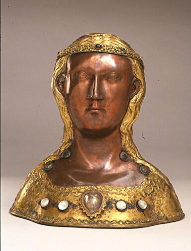 Reliquary Bust in the Form of a Young Woman, Possibly Saint Ursula