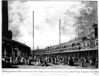 The Procession on the Feast of Corpus Christi in the Piazza San Marco