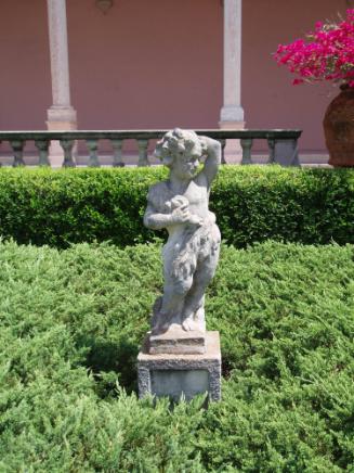 Putto draped in fur