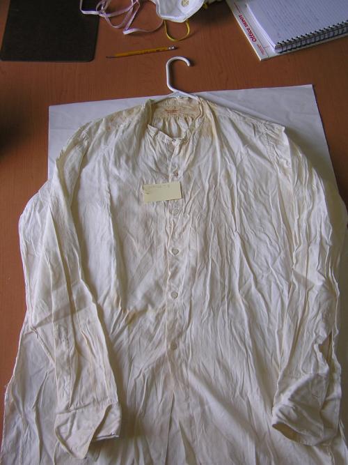 Long sleeve white shirt