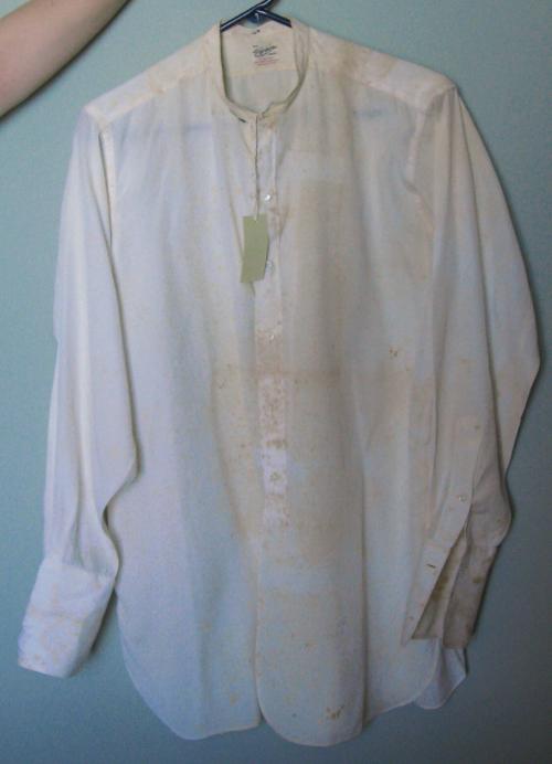 White button down shirt