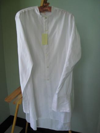 White pinstripe shirt