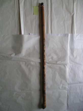 Carved floral cane