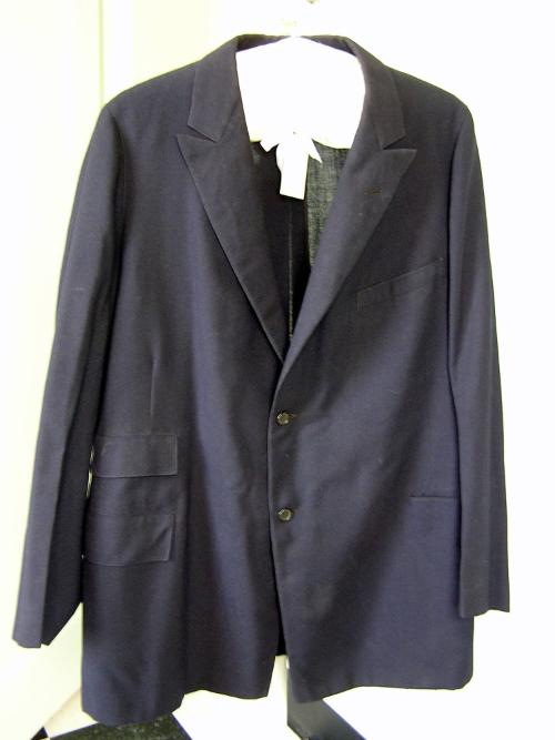 Blue suit