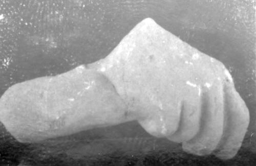 Hand holding offering