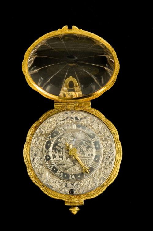 Verge Pendant Watch in the Form of a Rose