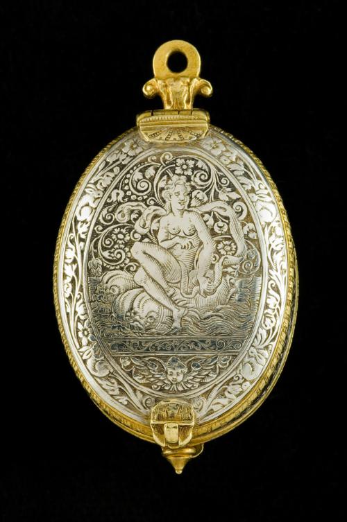 Oval Verge Pendant Watch