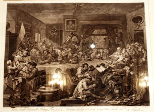 I. An Election Entertainment (from Four Plates of an Election)