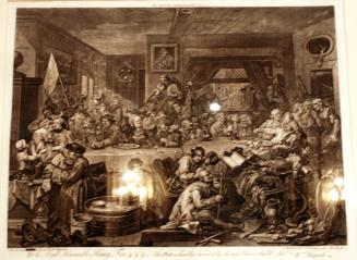 I. An Election Entertainment (from Four Plates of an Election)