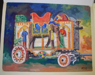 Elephant Tableau Wagon #6