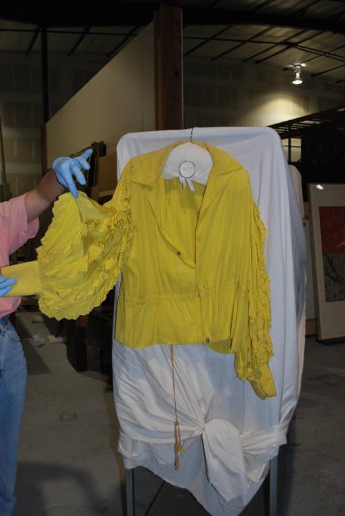 Men's blouse probably worn by an acrobat